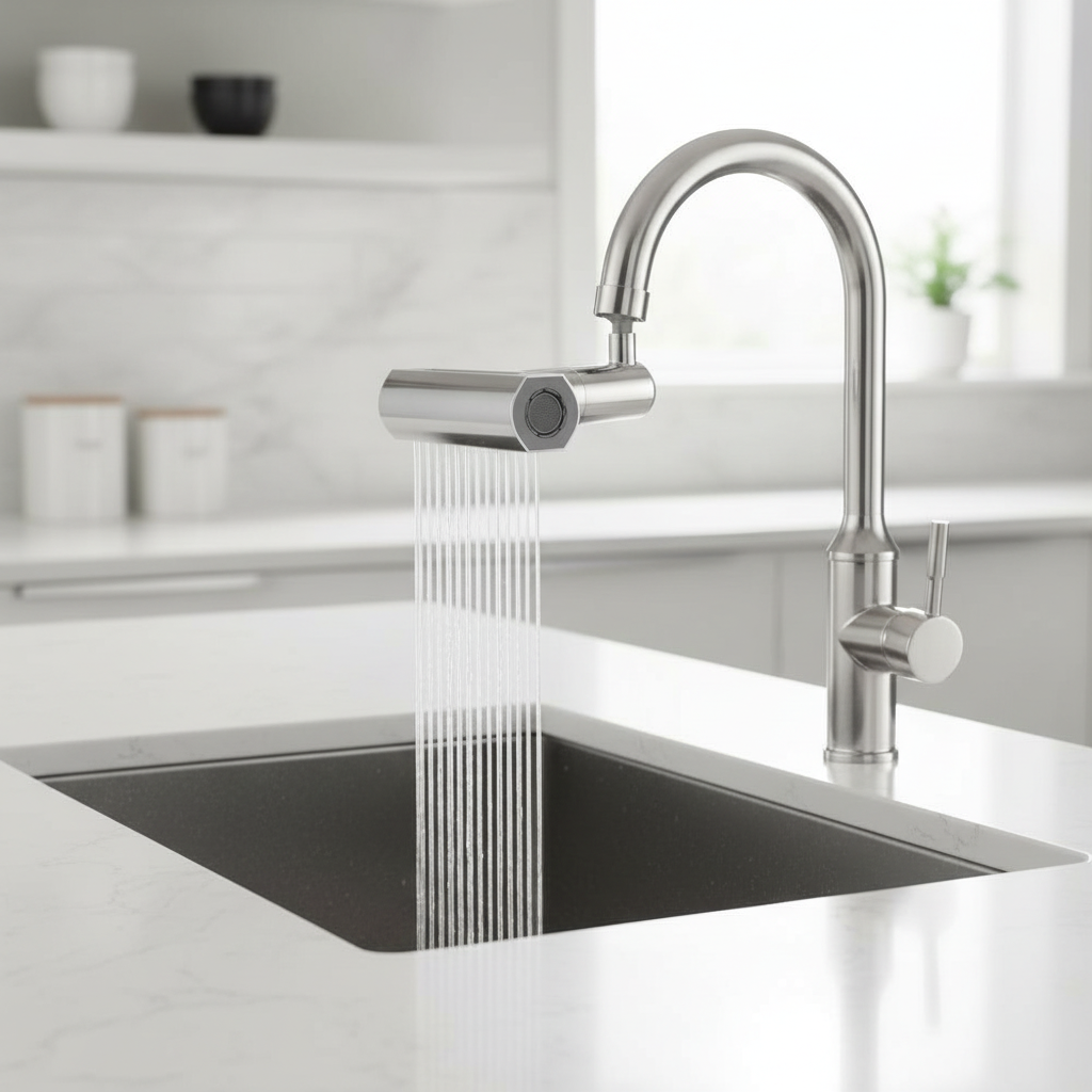 Accessoire De Robinet ร Cascade Rotatif 4en1