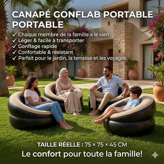 Canapé gonflable