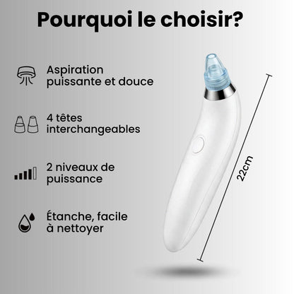 Aspirateur de points noirs- Dermasuction