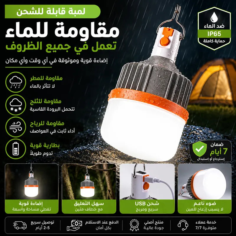 Ampoule LED rechargeable