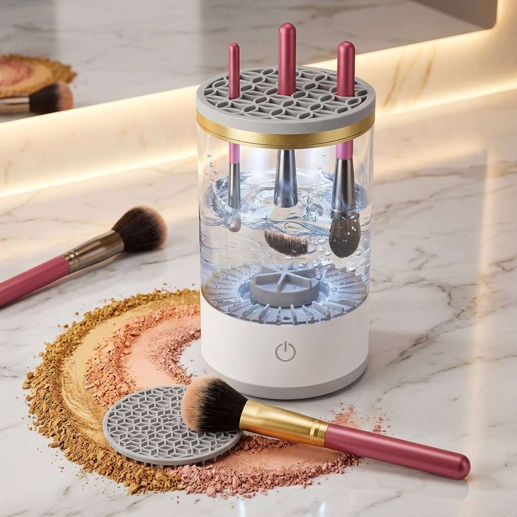 Nettoyant pour pinceaux de maquillage